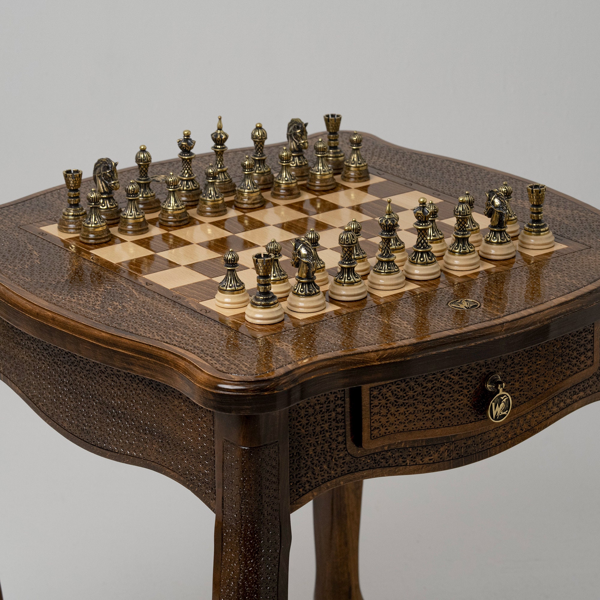 Bar height chess table discount