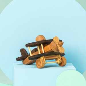 Wooden Airplane Toy, Handmade Airplane, Handmade Wooden Toys / PERSONALIZED