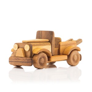 Wooden Old Fire Truck Toy, Personalized Toys, Gift For Toddlers, First Birthday Gift, Nursery Decor
