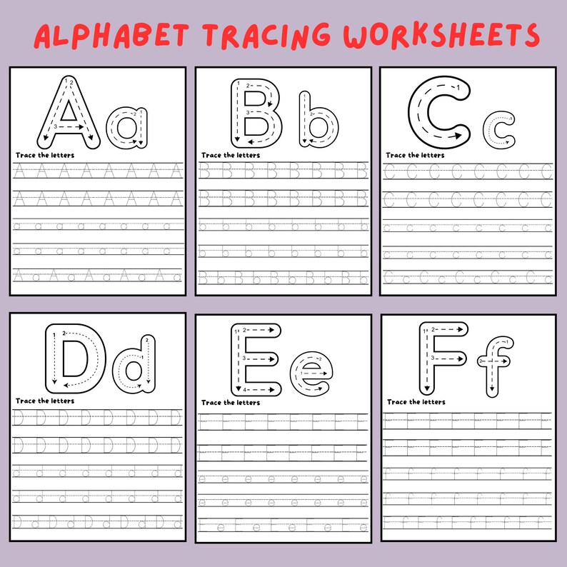 Alphabet Coloring Pages, Alphabet Activites Bundle, Kindergarten ...