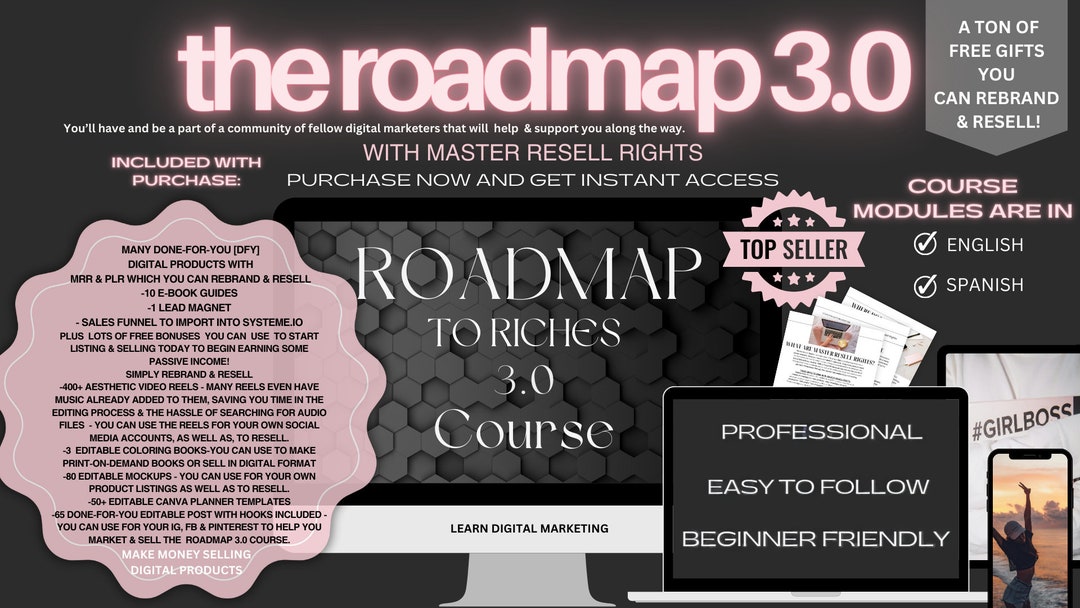 Roadmap 3.0 Course A Digital Marketing Course With Master Resell Rights ...