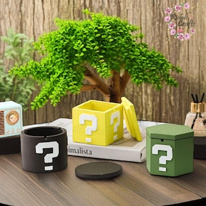 Creative Question Mark Ashtrays, Stylish Portable Ash Holder with Lid, Durable for Indoor and Outdoor Use, Perfect for Home Decor or Gifts