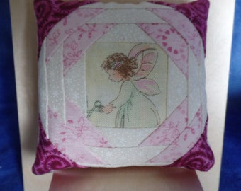 Fabric bowl filler. Pillow Tuck pillow. Fairy pillow