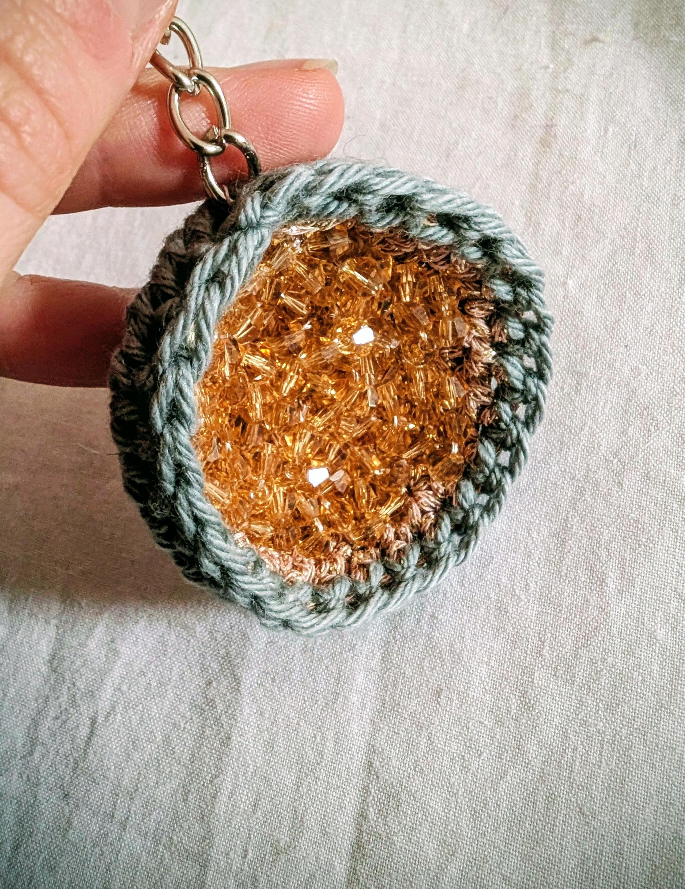 Geode Crochet Tutorial – Downloadable PDF | Decorative Project | Step ...