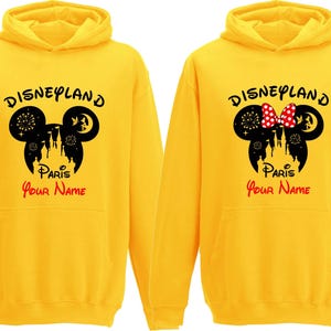 Personlig Disneyland Paris-huvtröja för familjen, semesterresa 2025 bild 6