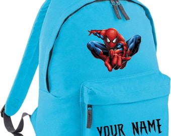 Personalized Spider-Man Backpack: Kids School Bag, Spidey Gift