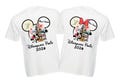 Personalised Disneyland Paris 2026 Family T-Shirt, Group Family Holiday Vacation, Mickey And Friends Custom Name shirt, Unisex Kids Tee Top product logo