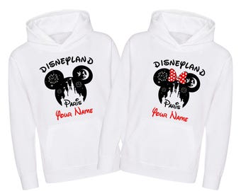 Personalized Family Disneyland Paris Hoodie, 2025 Vacation Trip