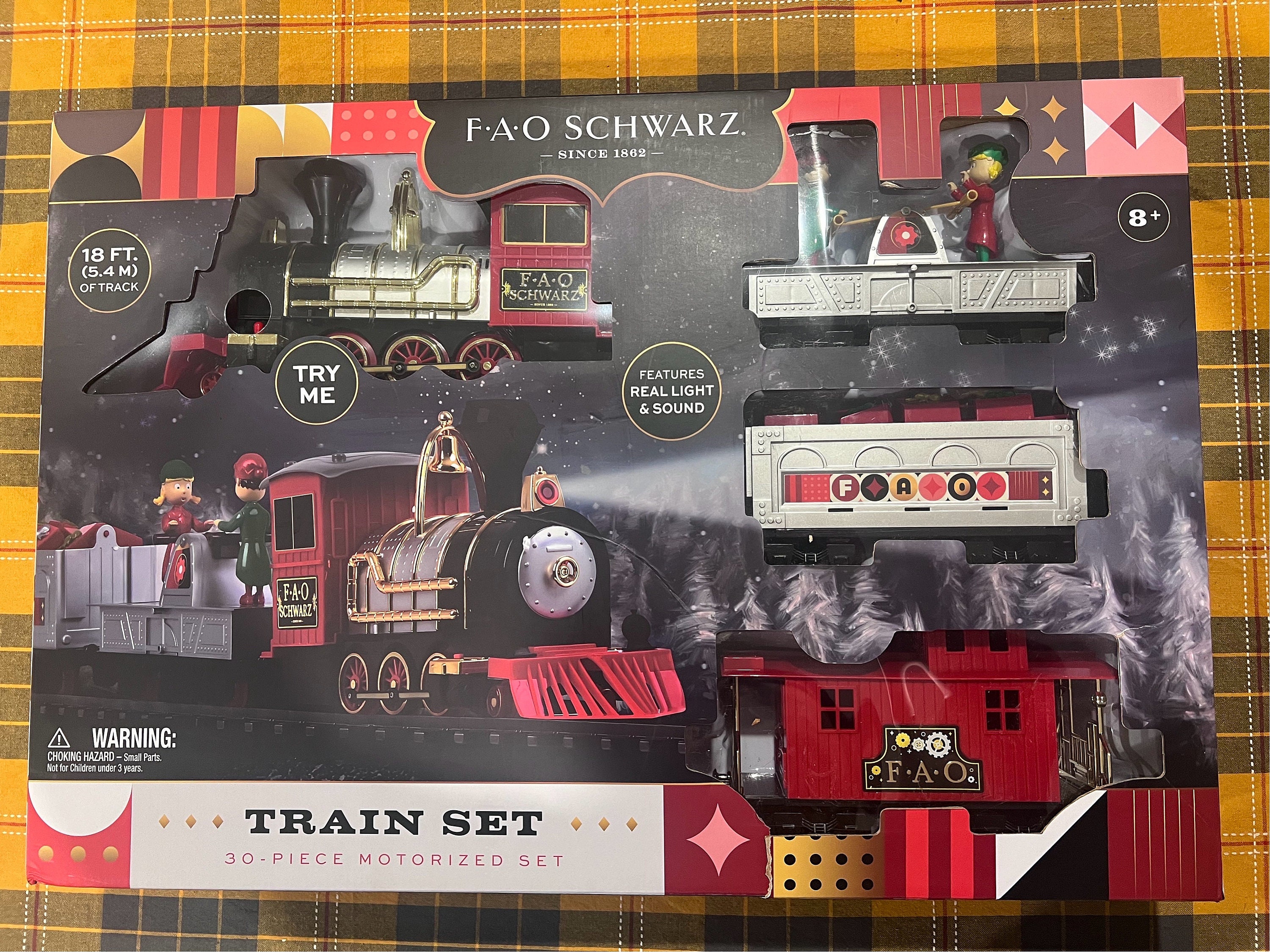 Fao Schwarz Ride On Train Set For Adults FAO Schwarz 30-piece