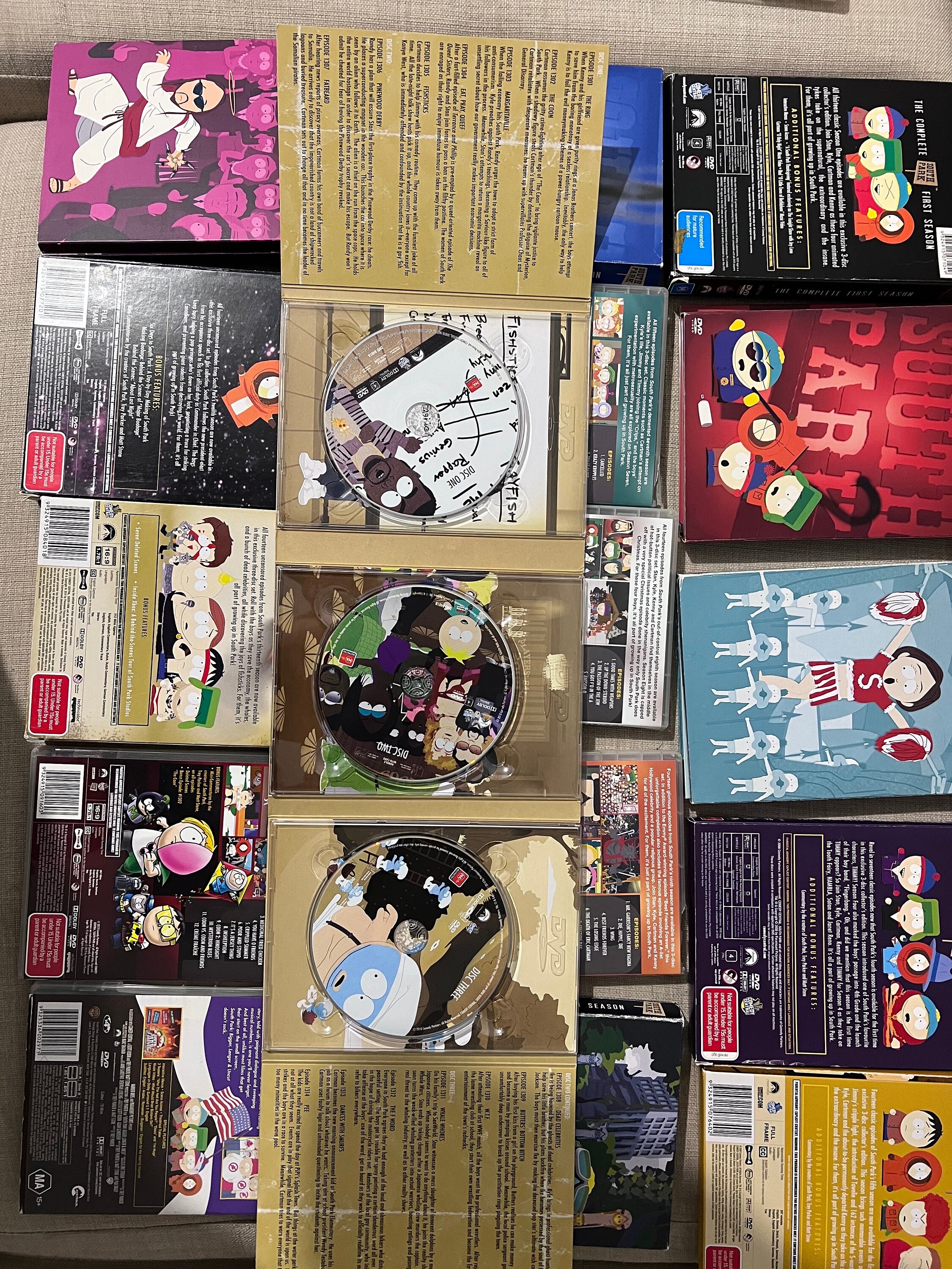South Park - Seasons 1-14. Tested Working!! Some Box Sets - Etsy