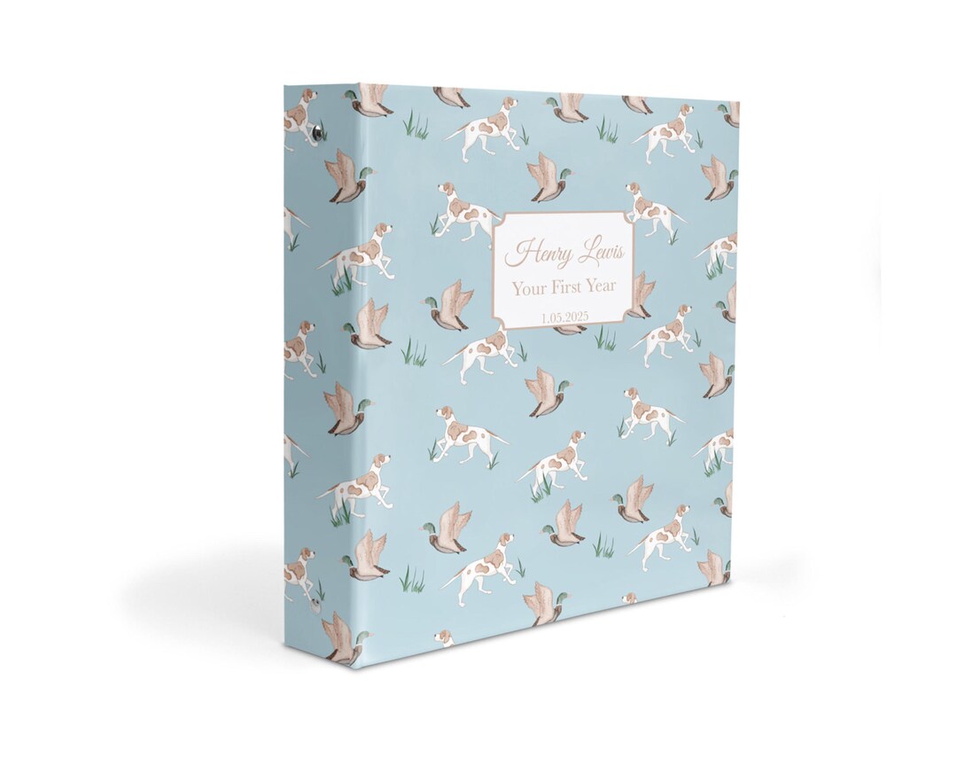 Personalized Baby Memory Book Binder – Keepsake Album for Milestones ...