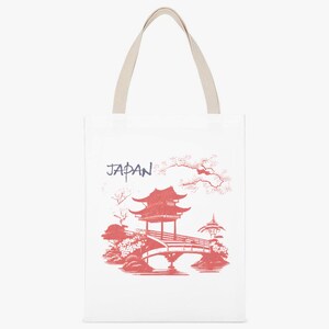Japanese Tote Bag, Japanese Bag, Tokyo, Tote Bag, Japanese Fashion, Japanese Art, Japanese Art Print