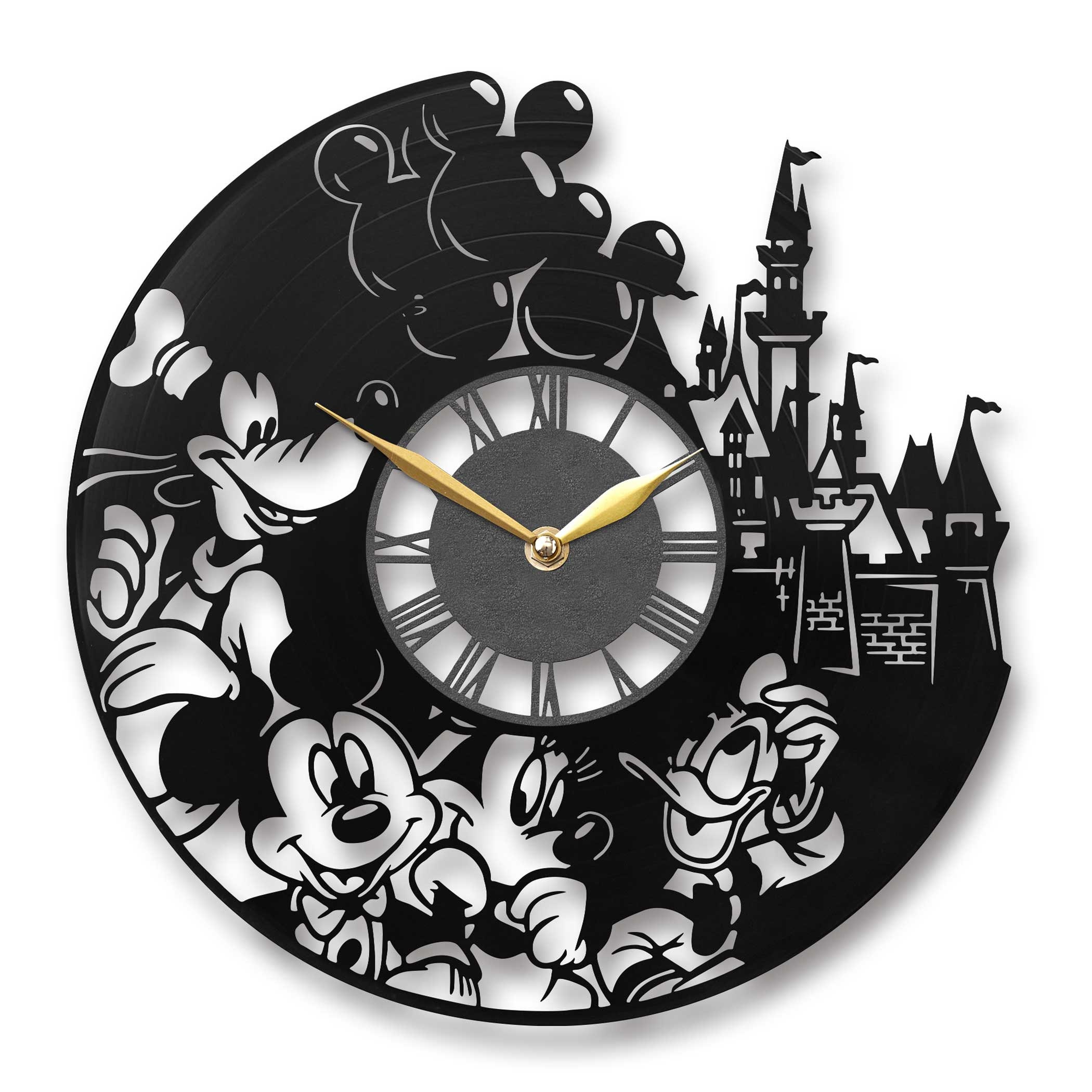 Mickey Mouse Clock, Mickey Clock, Mickey Mouse Gift - Etsy