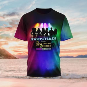 Descendants Zombies World Collide Tour Shirt, The Rise Of Red Characters Hoodie, Descendants Team Sweatshirt, Summer Music Festival Tee