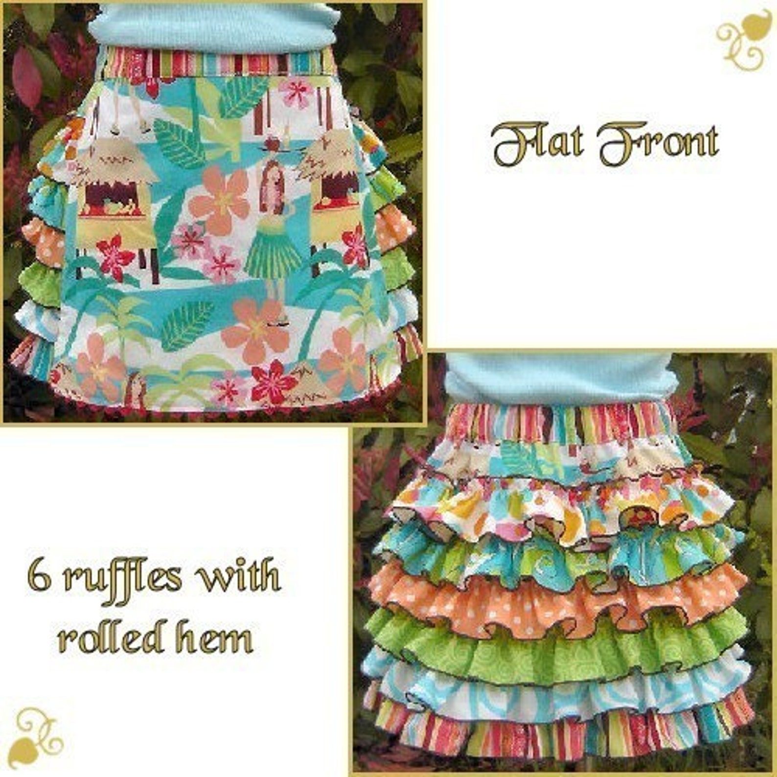 diy ruffle skirt tutorial
