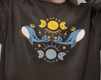 Sea and Stars Whale Sweatshirt