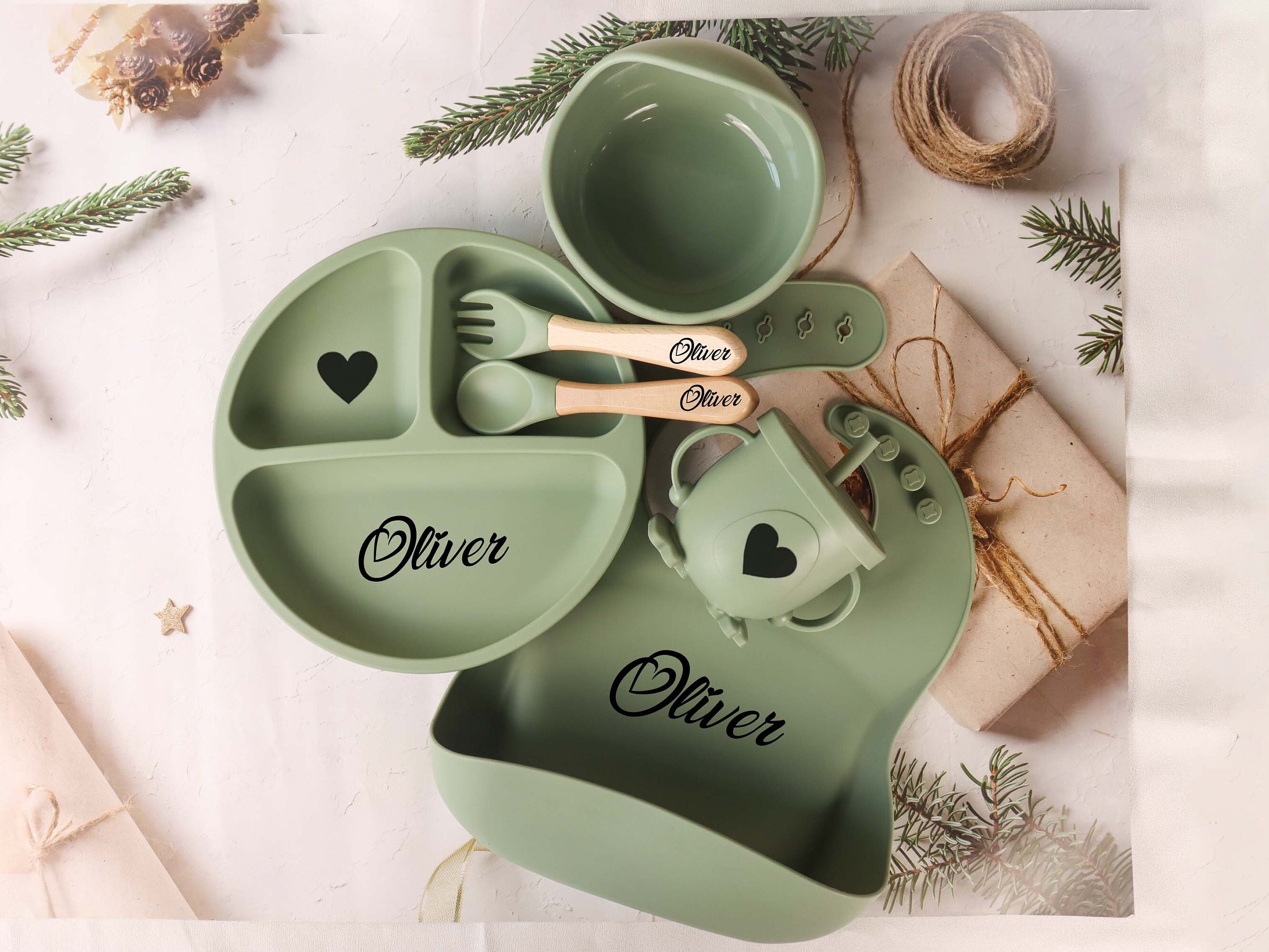 Baby dinner set gifts hot sale