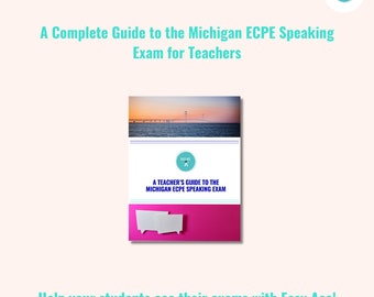 Michigan ECPE Speaking : guide de l'enseignant pour l'examen oral Michigan C2 ECPE