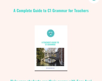Grammaire C1 : guide de l'enseignant sur la grammaire C1