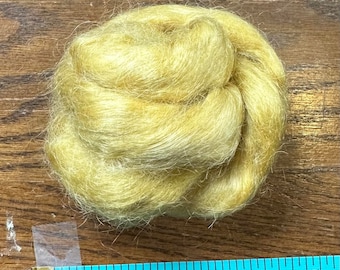 Golden Blonde - Mohair Doll Hair - hand dye - for Art Dolls OOAK