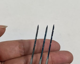 Needle Felting super Coarse Needle - 19 Gauge Triangle - set of 3 - for fast Felting