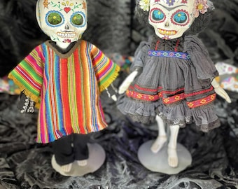 Munecas de Resina - Catrinas - Parcialmente Articulada