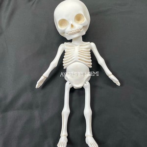 Made to Order - Rosita the Skull - Full Resin Body Doll 13 Inches