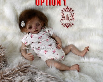 Custom Order - Made to Order - Alarick the Werewolf Baby - Reborn by Artist Angels by Noemi