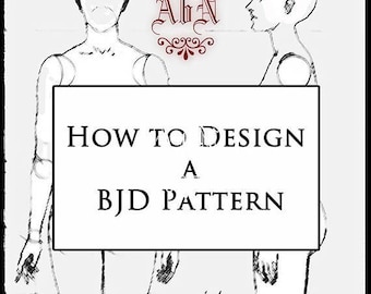 Online Video Class "How to Design a BJD Pattern" OOAK Art Dolls