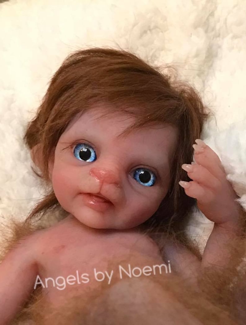 Silicone Reborn Baby Werewolf Baby Creature Custom Etsy