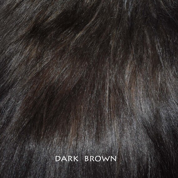 Premium Hair Cashmere Goat Long Straight Hair Dark Tones Etsy