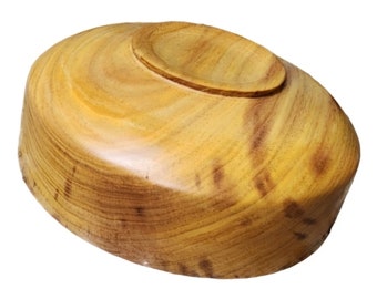 Hand Crafted Canarywood Bowl