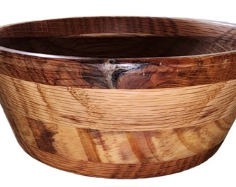 Hand Crafted Mixed Wood Bowl