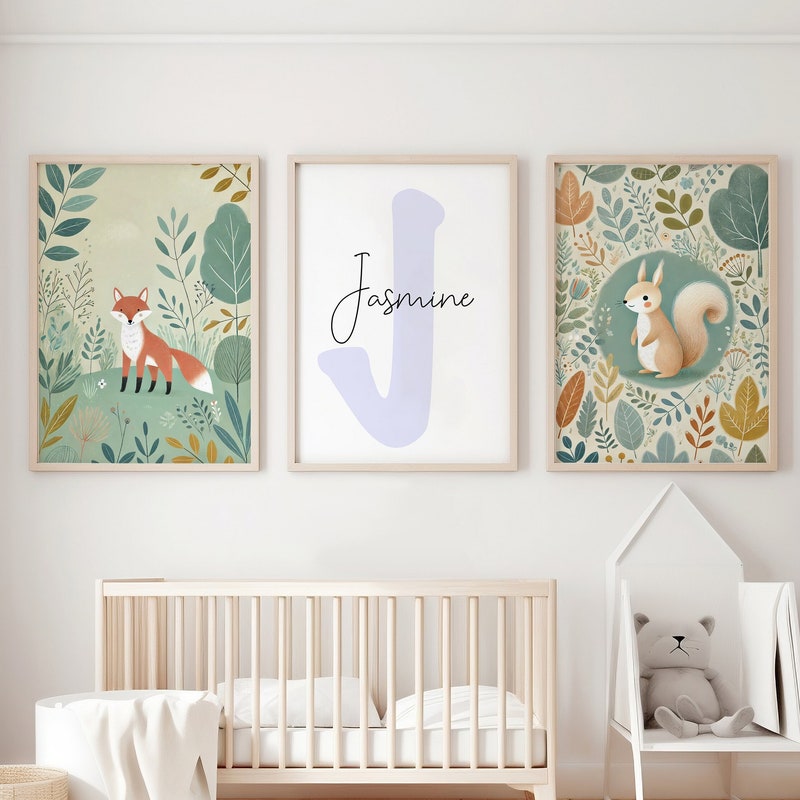Nursery Wall Art - Etsy UK