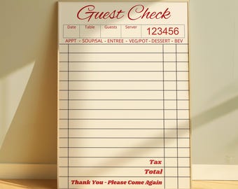 Poster blanco gastencheque, trendy muurkunst, esthetische preppy prints, wanddecoratie appartement, rode gastencheque kunst aan de muur, blanco cadeau muurkunst