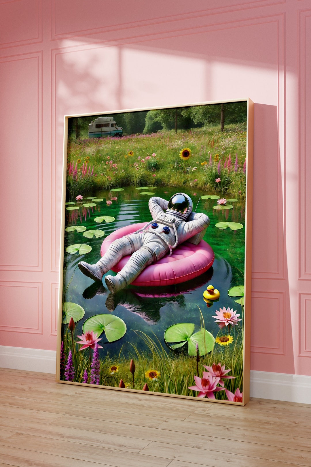 Astronaut Print, Set of 2 Digital Prints, Instant Download,astronaut Art, Wall Decor, Trendy Poster, Pink Printable, Pink Room, Space Poster - Etsy Japan
