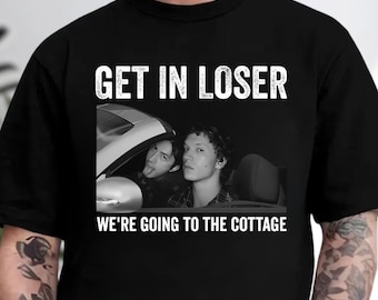 Get In Loser We're Going To The Cottage Comfort Colors T-Shirt, Im Coming To The Cottage Comfort T-Shirt, Heated Rivalry Inspired Shirt