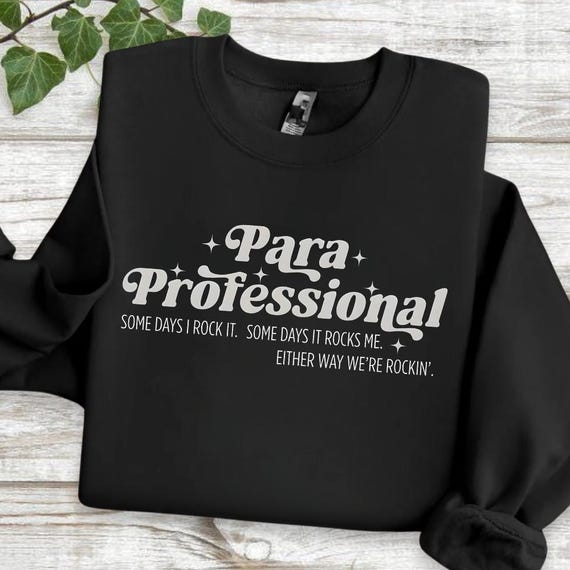 Comfort Colors Paraprofessional Quote Shirt, Teacher Aide Shirt, Para Educator Gift, Back To School, Para Squad Shirt,Para Chinoiserie Tee