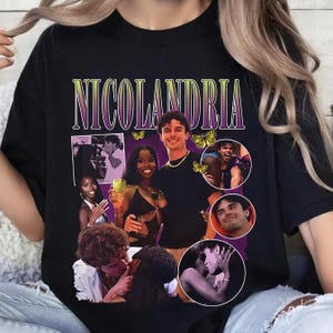 Nicolandria Love lsland USA Shirt, Love lsland Unisex Gift, Love lsland USA 2025 Merch, Nicolandria Cotton Shirt, Gift For Fan