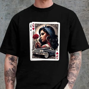Lowrider Chicana Chicano Comfort Colors Shirt, Retro Lowrider Chicano Shirt, Chicano Love Shirt, Hispanic Shirt, Unisex Lowrider Shirt
