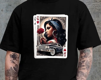 Lowrider Chicana Chicano Comfort Colors Shirt, Retro Lowrider Chicano Shirt, Chicano Love Shirt, Hispanic Shirt, Unisex Lowrider Shirt