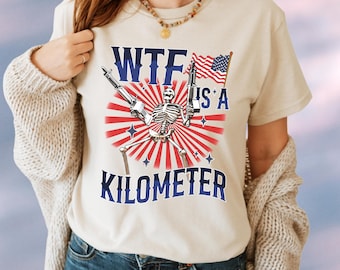 Wtf Is A Kilometer Meme Retro Shirt, Funny Meme Graphic T-Shirt, 90s Graphic T-Shirt, Trendy Funny Shirts, Retro Adult Shirts