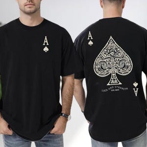 Ace of Spades Tshirt - Etsy