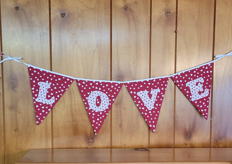 Valentines Love Banner FREE SHIPPING image 3