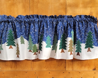 Cenefa con apliques de bosque de pinos ENVÍO GRATIS
