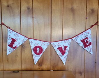 Valentines Love Banner FREE SHIPPING