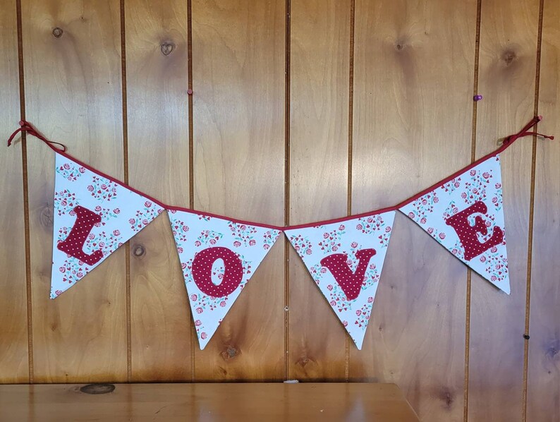 Valentines Love Banner FREE SHIPPING image 1