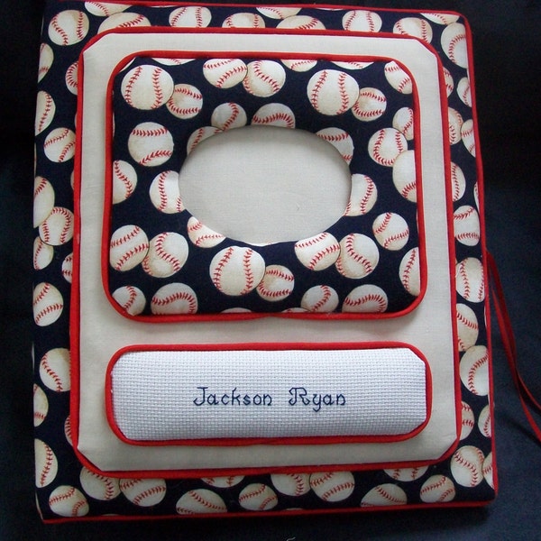 BASEBALL Custom Personalized Photo Album / Scrapbook