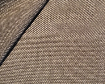 Brownstone Basketweave Woven Upholstery Fabric - BTHY