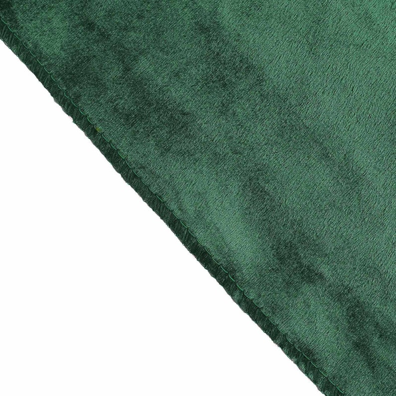 Soft Emerald Green Velvet Upholstery Fabric By The Yard | Etsy
